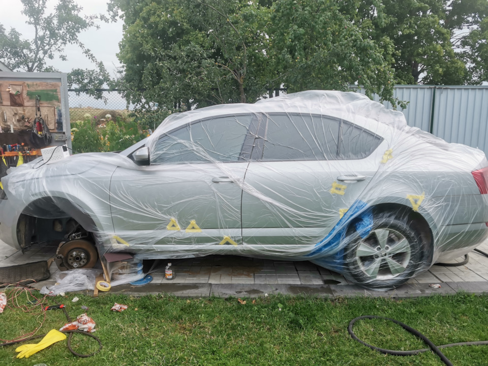 Коррозия кузова, оцинковка — Skoda Octavia A7 Mk3, 1,8 л, 2015 года ...