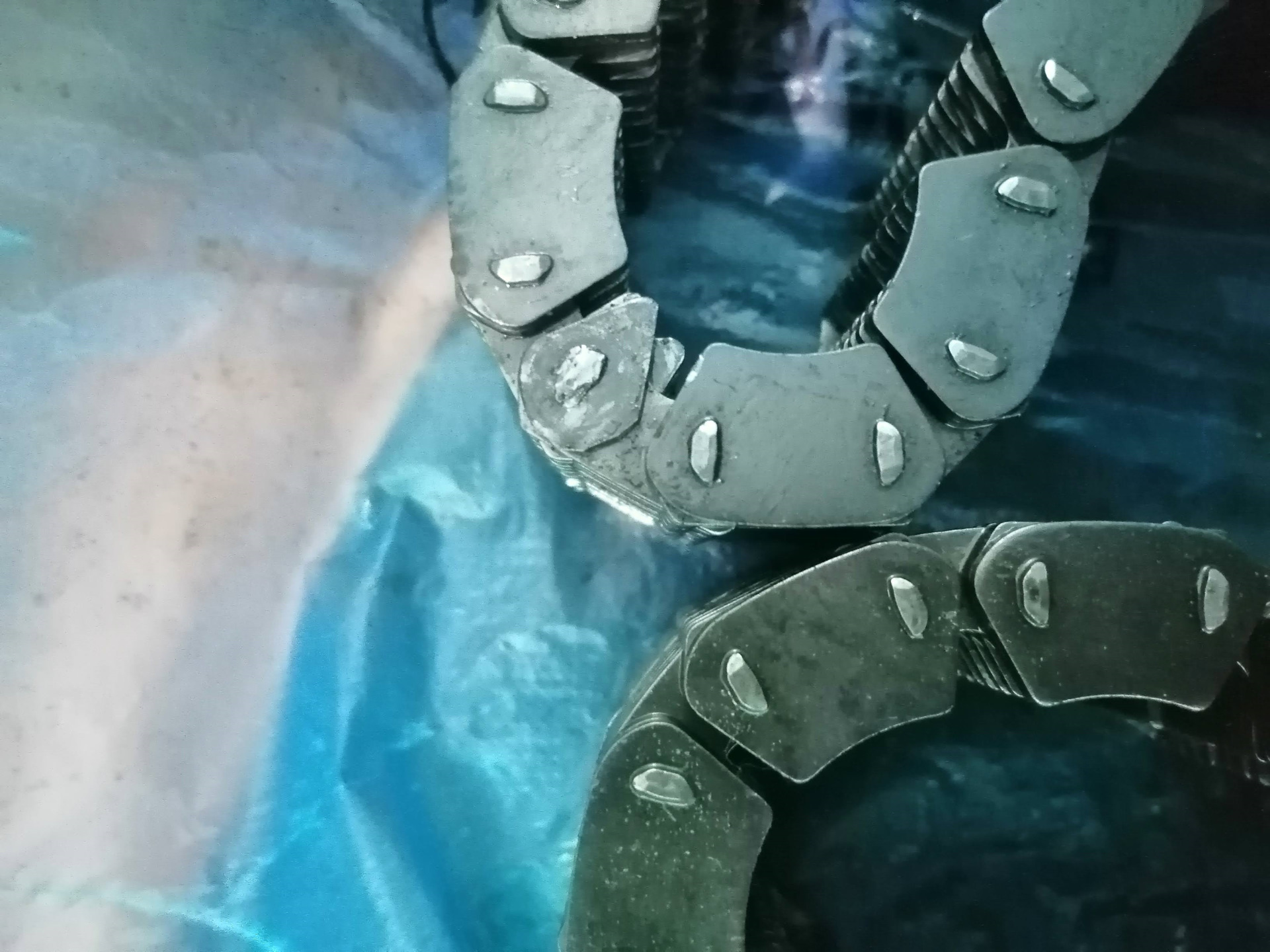 Укорачивание цепи раздатки, без снятия — Mitsubishi Pajero (2G), 2,5 л ...