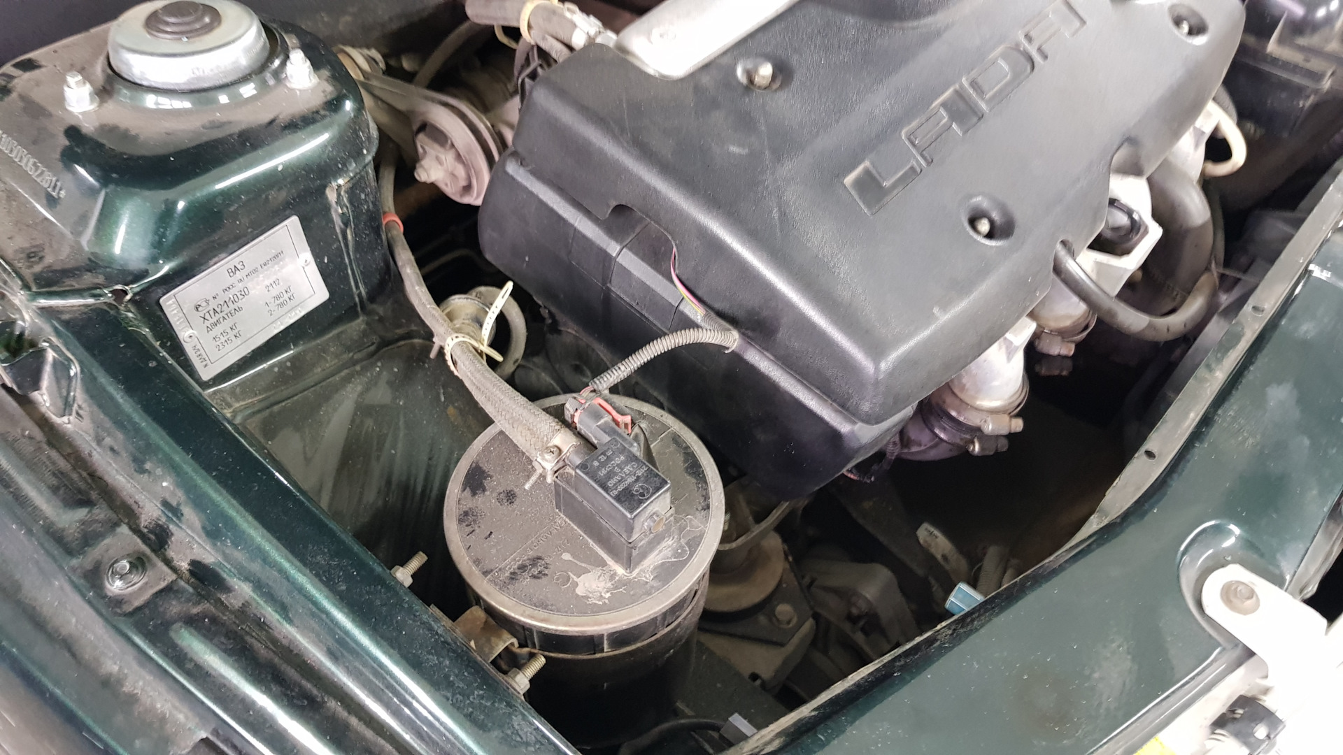 Подтяжка ремня ГРМ. Пробег 201138 — Lada 21103, 1,5 л, 2003 года ...