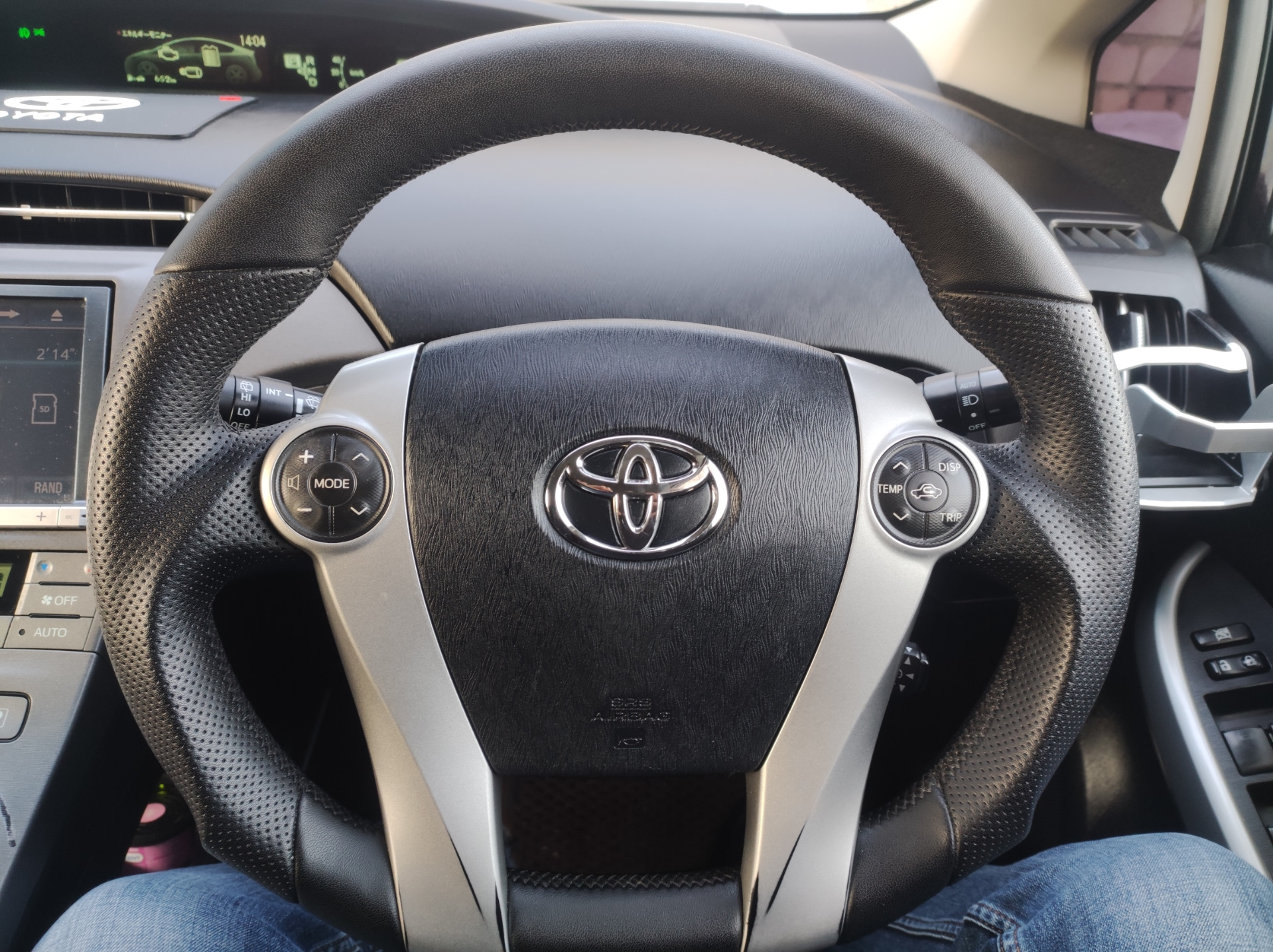 Руль на заказ Prius 30 — Toyota Prius (30), 1,8 л, 2013 года | тюнинг |  DRIVE2