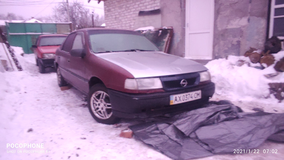 Задние тормоза Опель вектра а — Opel Vectra A, 1,4 л., 1989 года ...