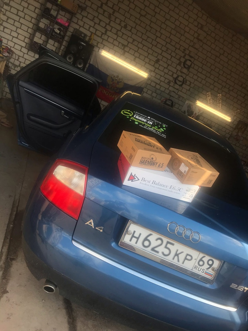 замена штатных динамиков и пищалок — Audi A4 (B6), 1,6 л, 2001 года |  автозвук | DRIVE2