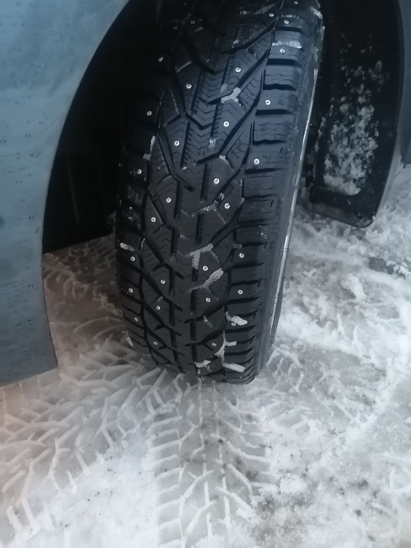 Зимняя резина Tigar — Hyundai i40, 2 л, 2013 года | шины | DRIVE2