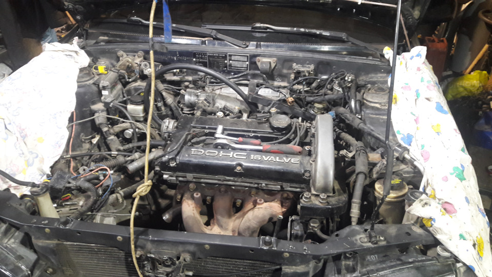 Замена мотора с 1.5 на 1.8 с сонаты — Hyundai Lantra I, 1,5 л., 1995 ...