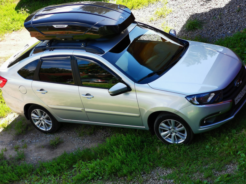 Поставил бокс — Lada Гранта Лифтбек (2G), 7,5 л, 2019 года | аксессуары ...