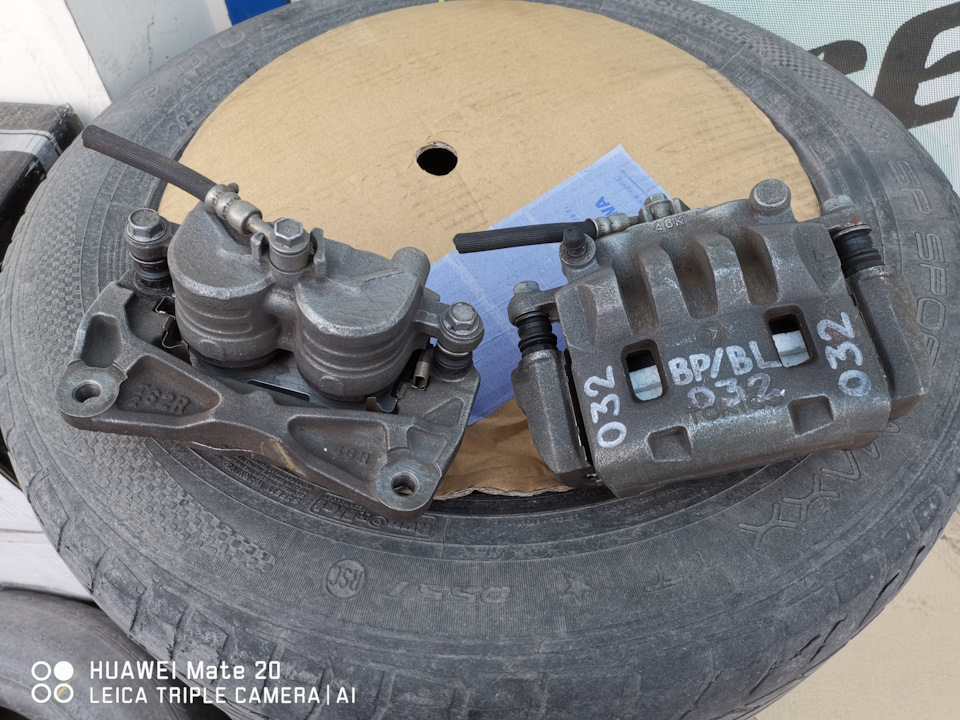 Установка 2ух поршневых суппортов от Субару . — Suzuki Grand Vitara (2G ...