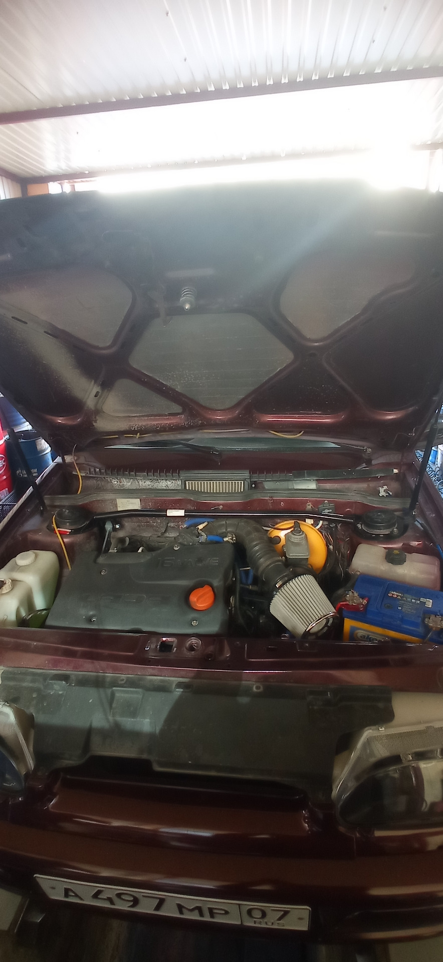 Установка распорки автопродукт с подушкой — Lada 2114, 1,6 л, 2005 года ...