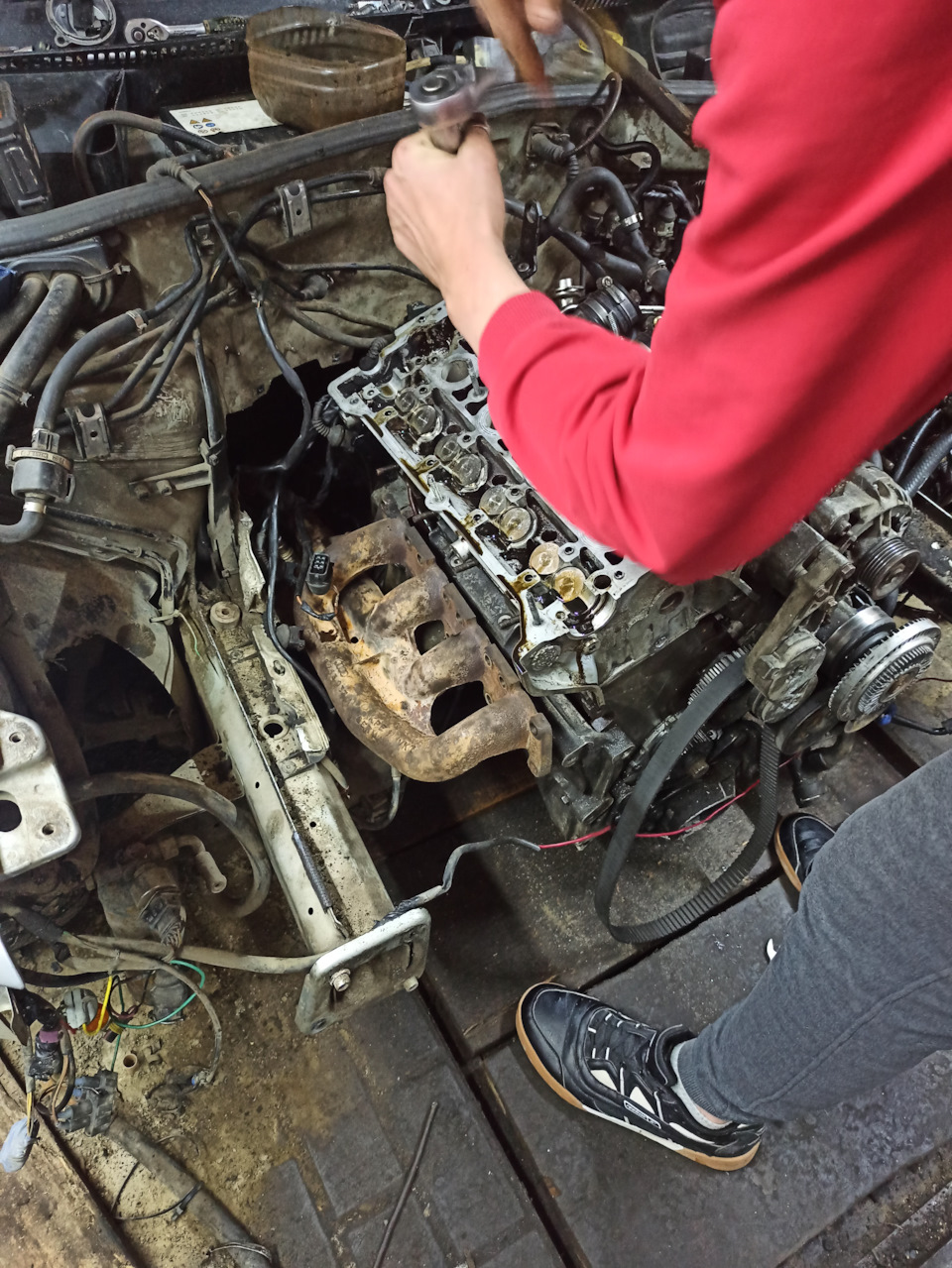 Сделал плохо — переделывай. Нет компрессии — Audi A4 (B5), 1,8 л, 1997 ...