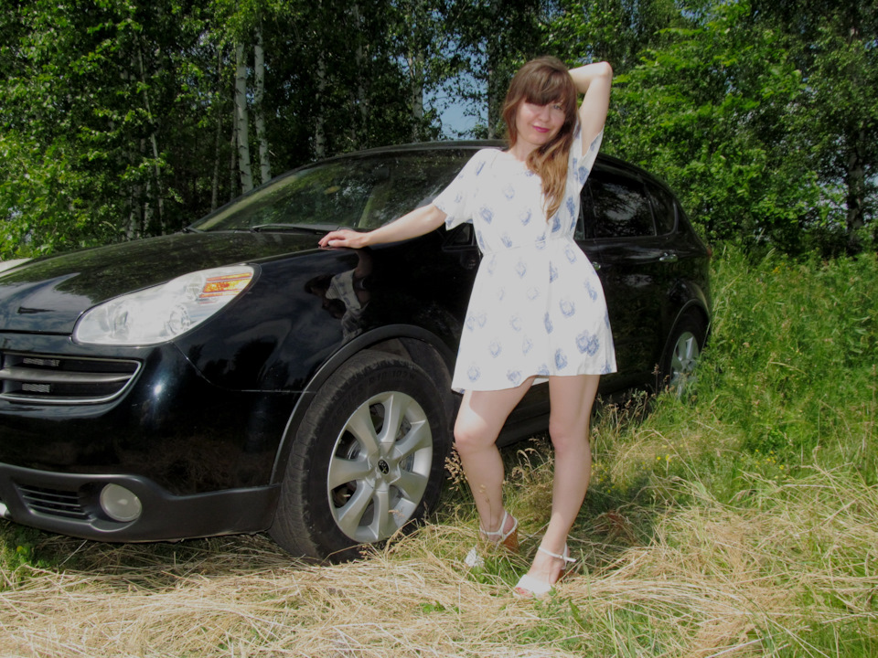 Дачный фотосет! — Subaru Tribeca B9, 3 л, 2007 года | фотография | DRIVE2