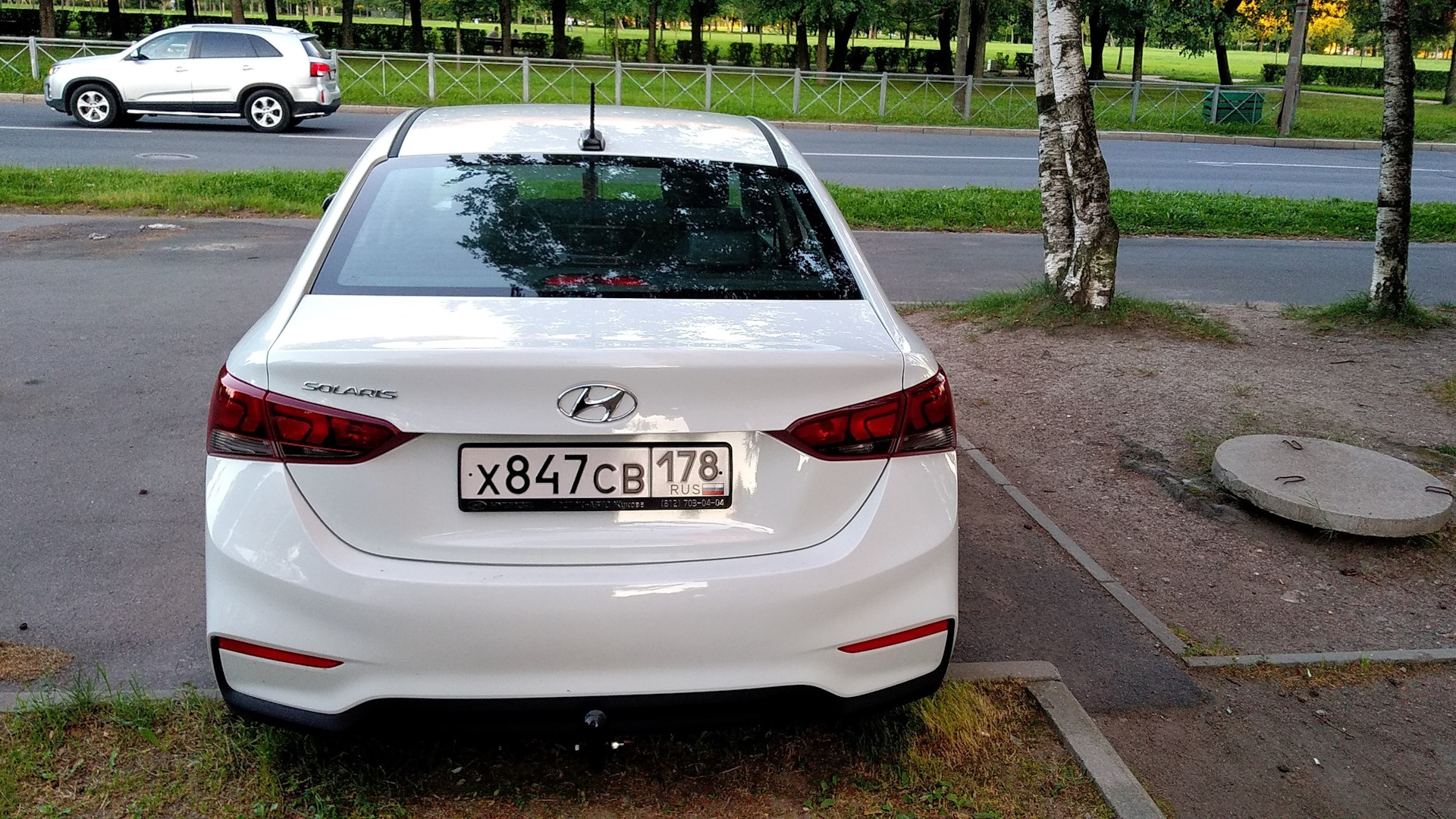 Hyundai Solaris (2G) 1.4 бензиновый 2017 | Cross на 14-х на DRIVE2