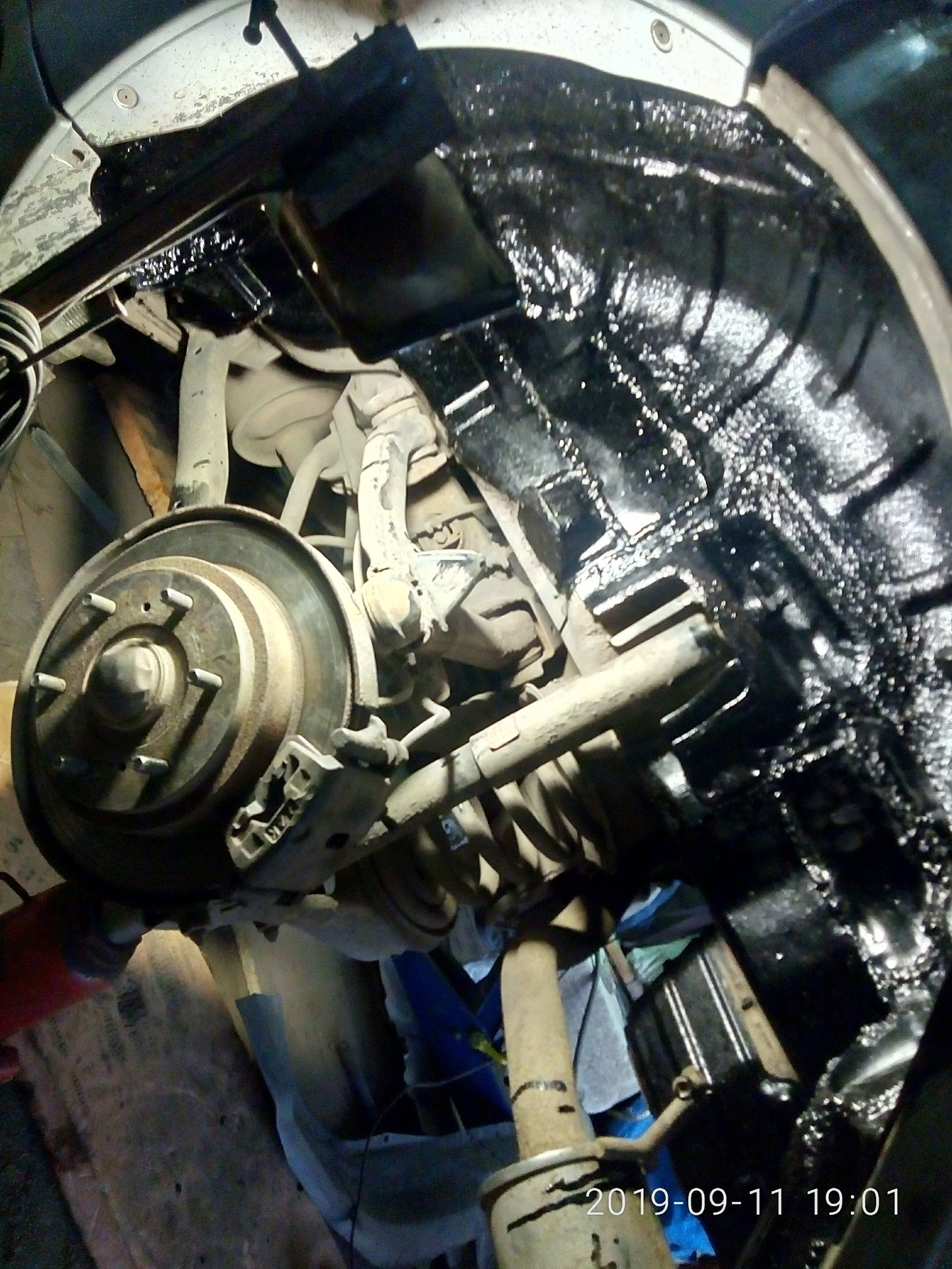 Удаление абсорбера — Mitsubishi Montero III (V60), 3,5 л, 2000 года ...