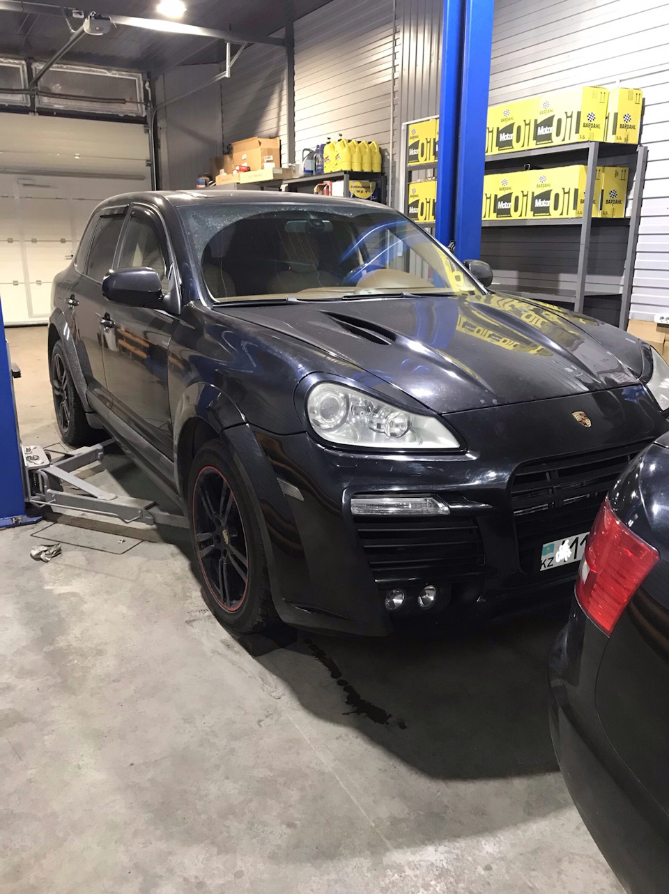 Течь рулевой рейки — Porsche Cayenne (1G) 955/957, 4,8 л, 2007 года ...