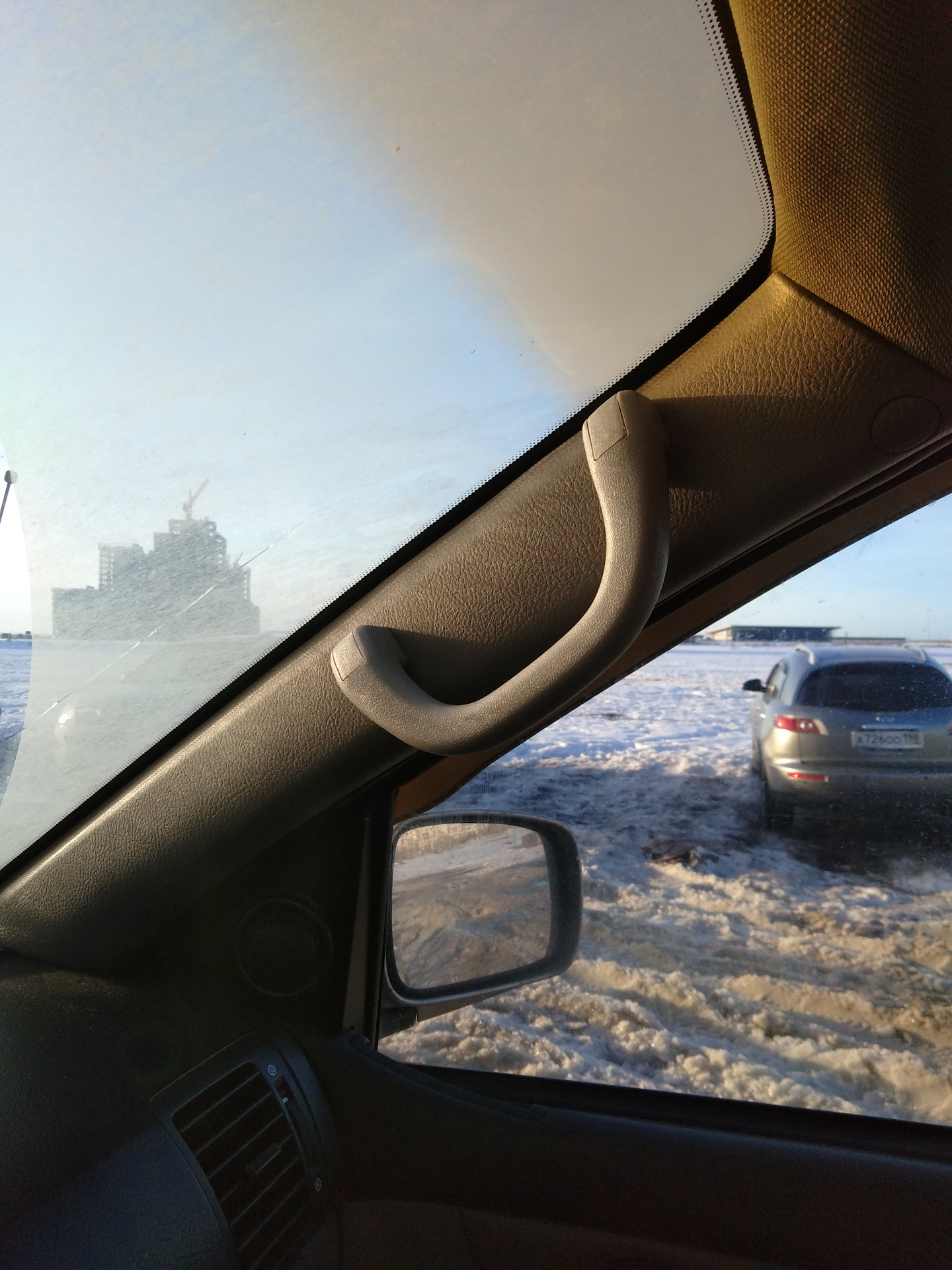 Ручка на переднюю стойку. — KIA Sorento (1G), 2,5 л, 2007 года | своими ...