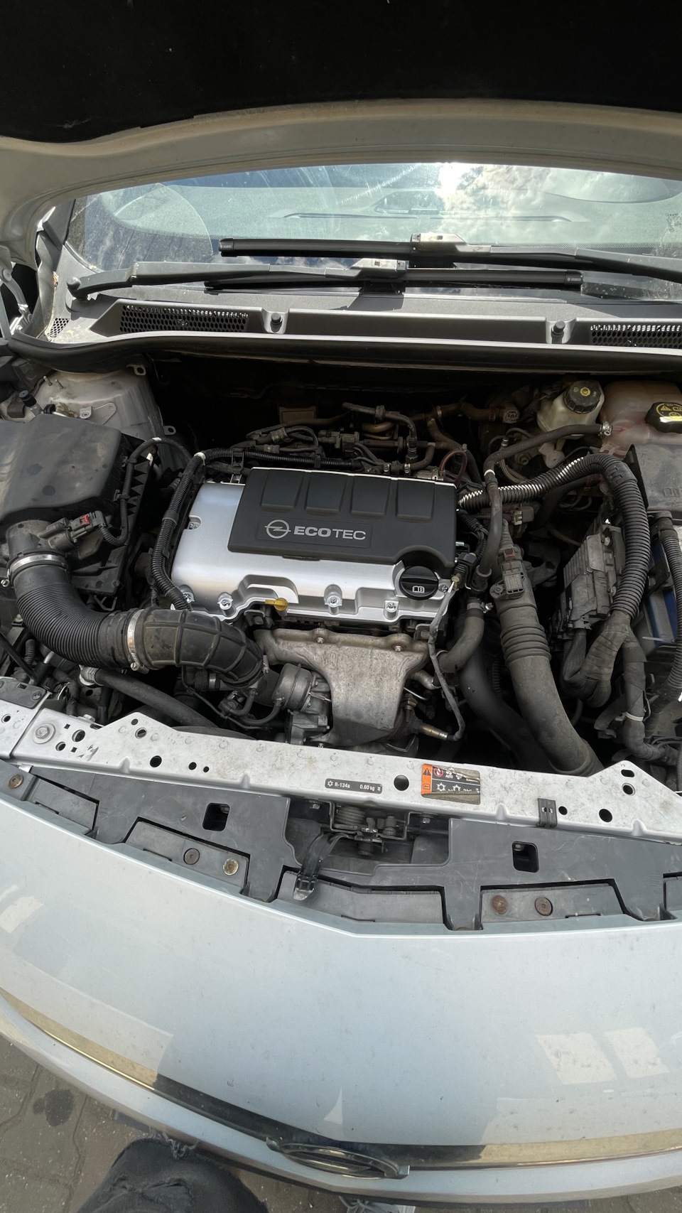 Замена клапанной крышки на алюминиевую a14net — Opel Astra J GTC, 1,4 л ...
