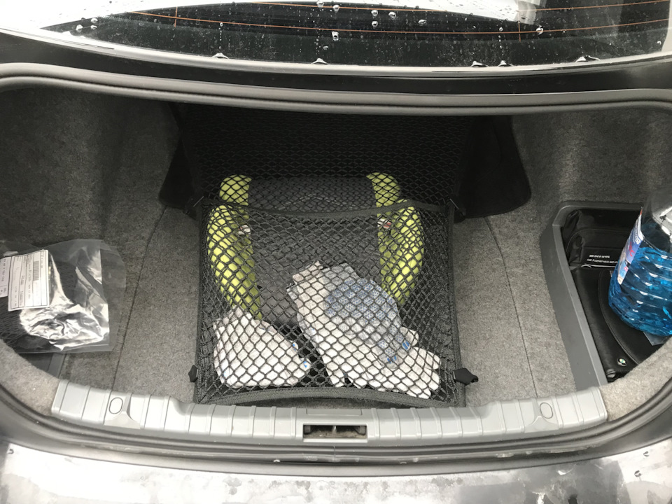 Сетка в багажник — BMW 3 series (E90), 2,5 л, 2008 года | своими руками ...