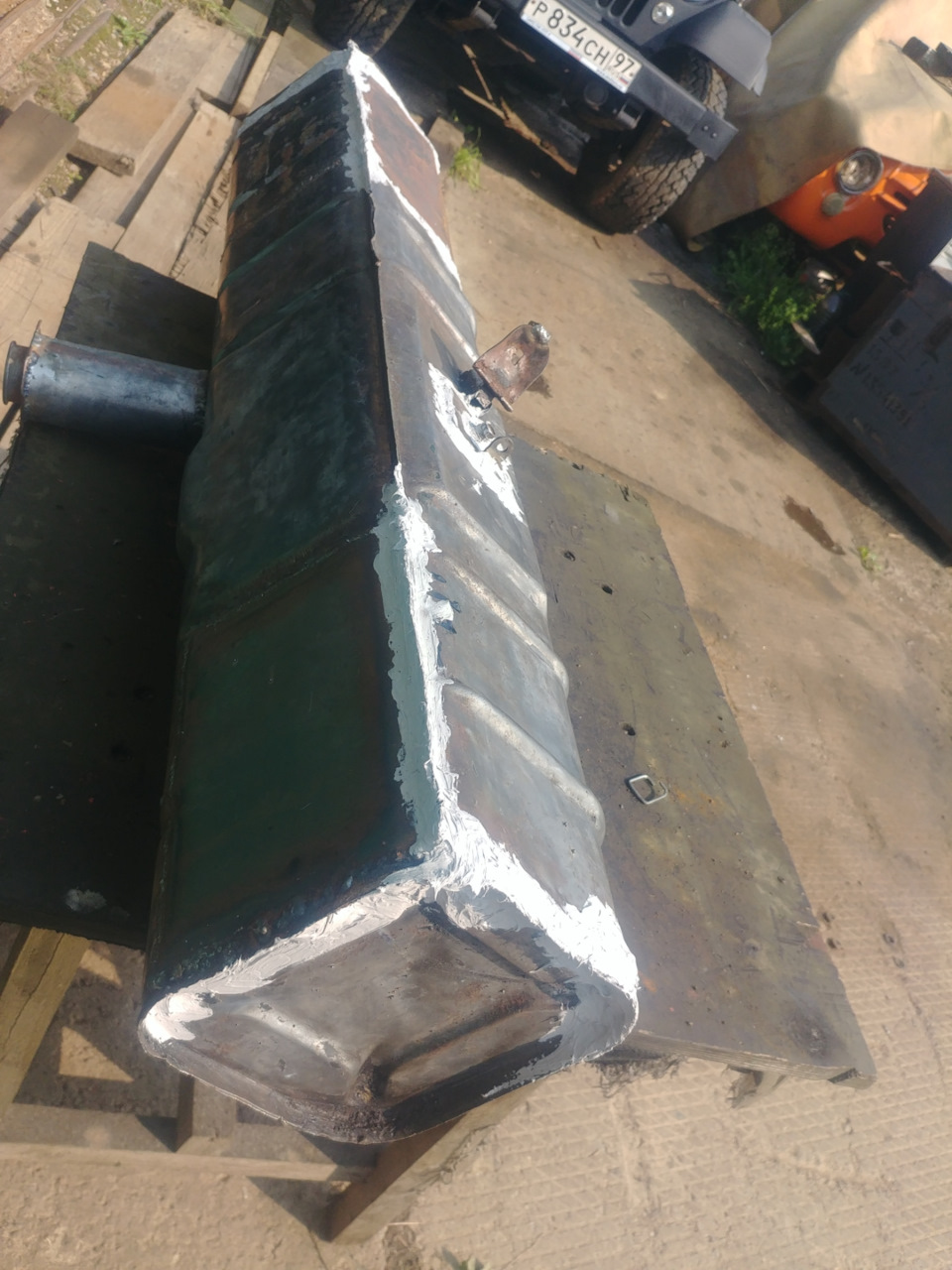 Photo from the logbook UAZ 3153