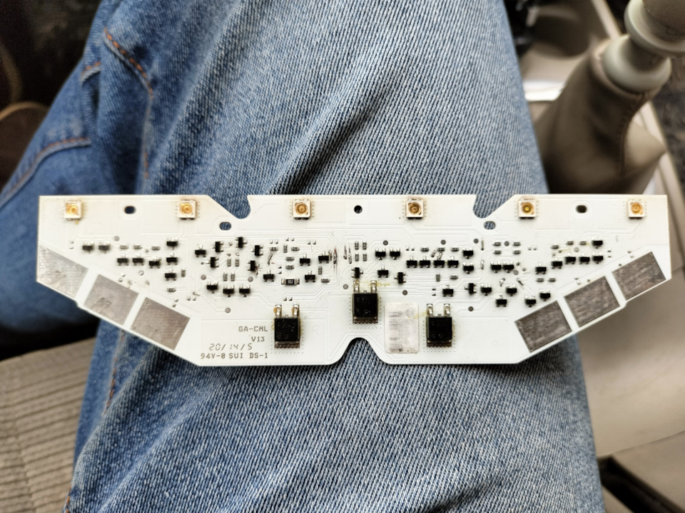 Светодиоды дхо GS3 — Renault Grand Scenic III, 1,5 л, 2014 года ...