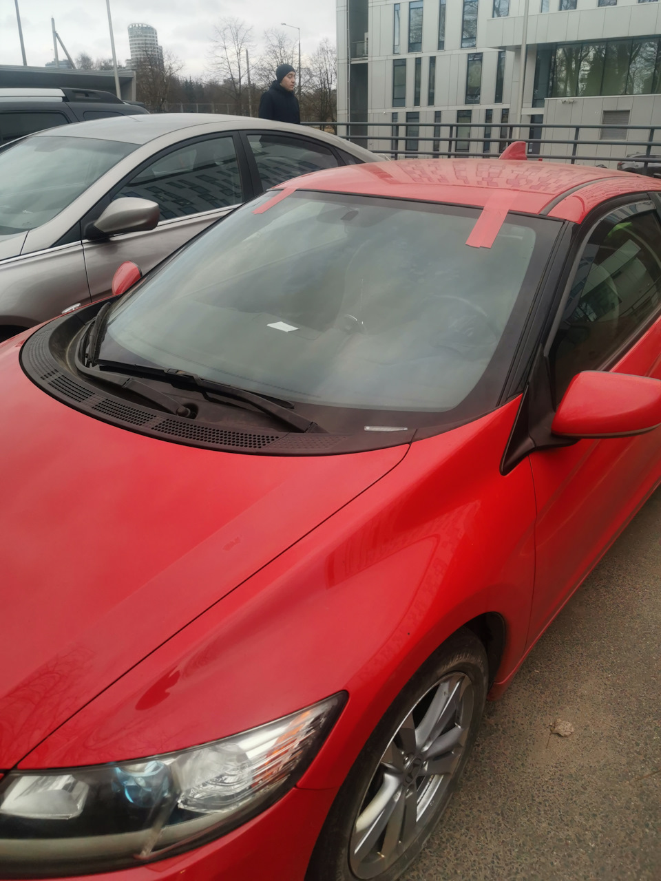 Замена лобового стекла — Honda CR-Z, 1,5 л, 2010 года | запчасти | DRIVE2