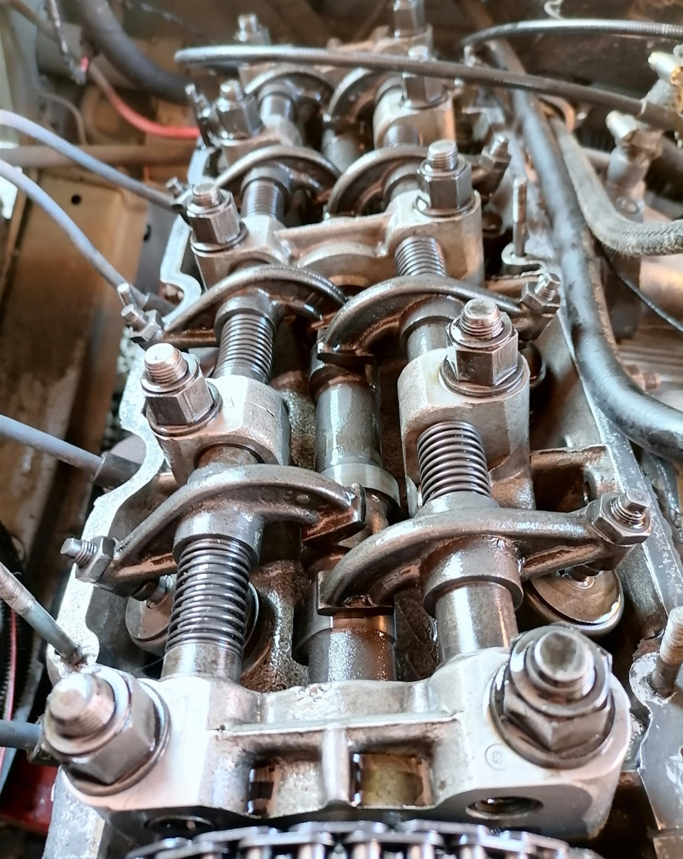 Протяжка гбц и регулировка клапанов после капремонта — Москвич 2141, 1 ...