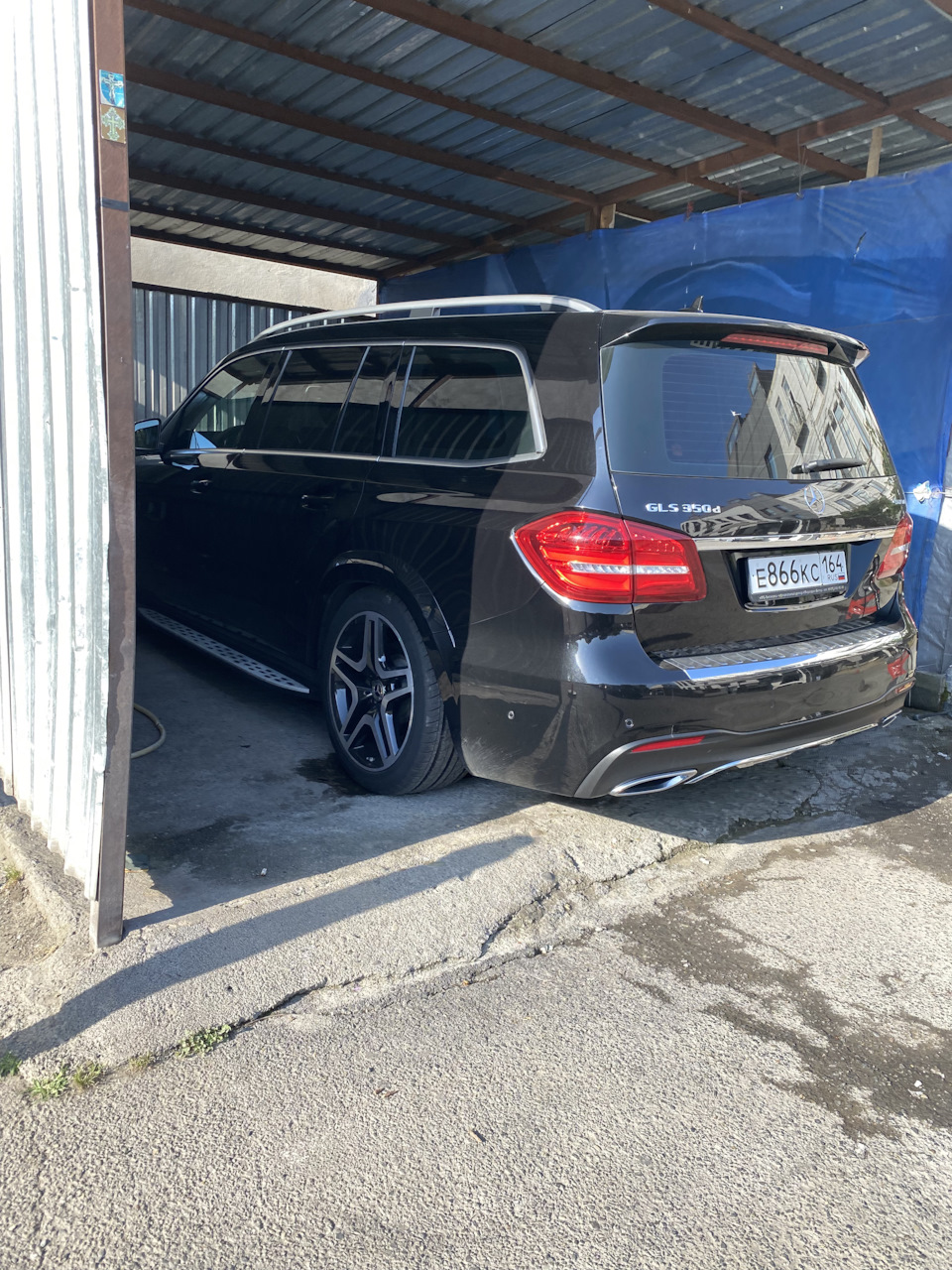 Опять ремонт в Тбилиси 🤦🏻‍♂️теперь пневмобаллон — Mercedes-Benz GLS  (X166), 3 л, 2018 года | запчасти | DRIVE2