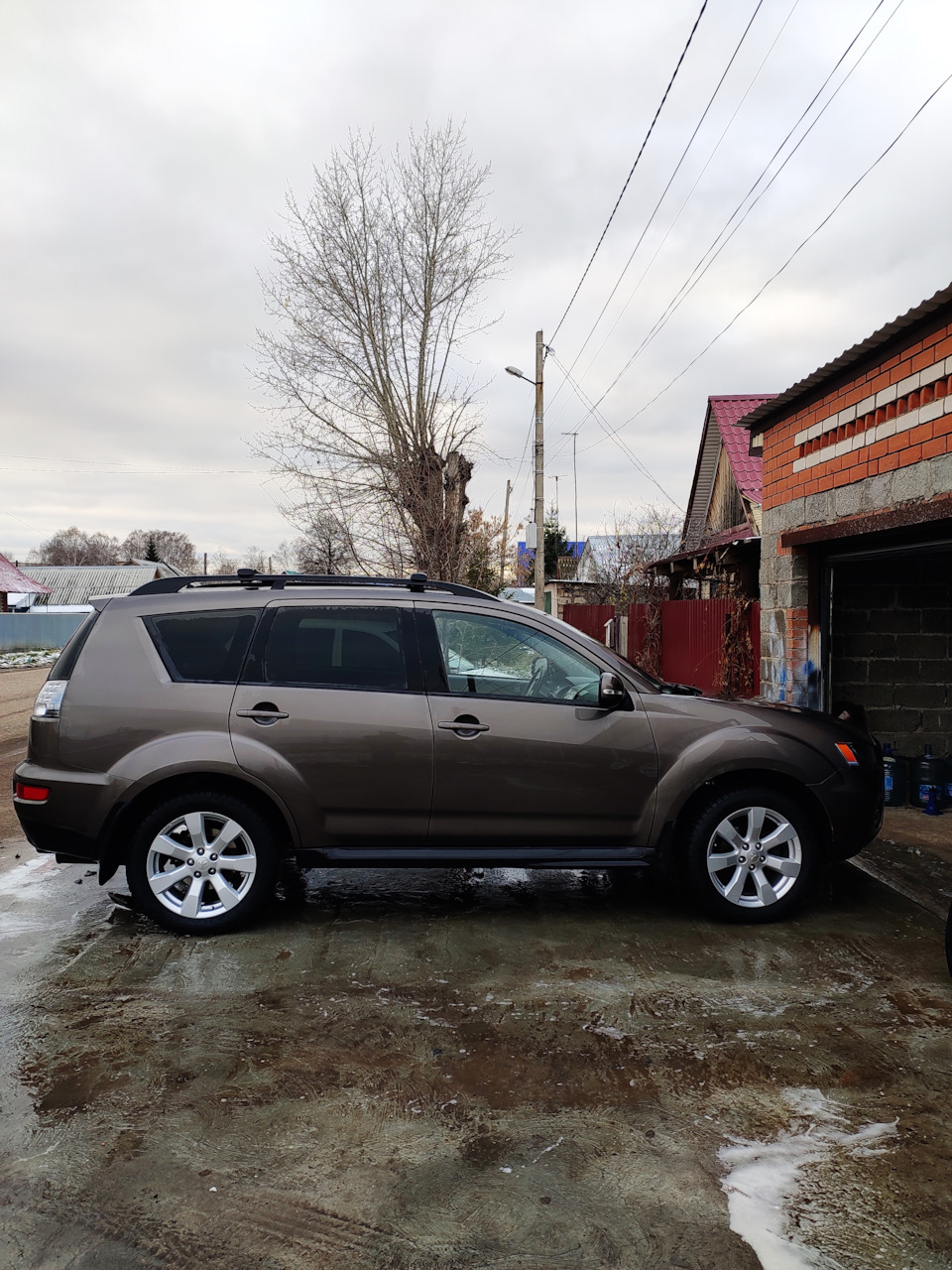 арбузики, 8 арбузиков) — Mitsubishi Outlander XL, 2 л, 2011 года | колёсные  диски | DRIVE2