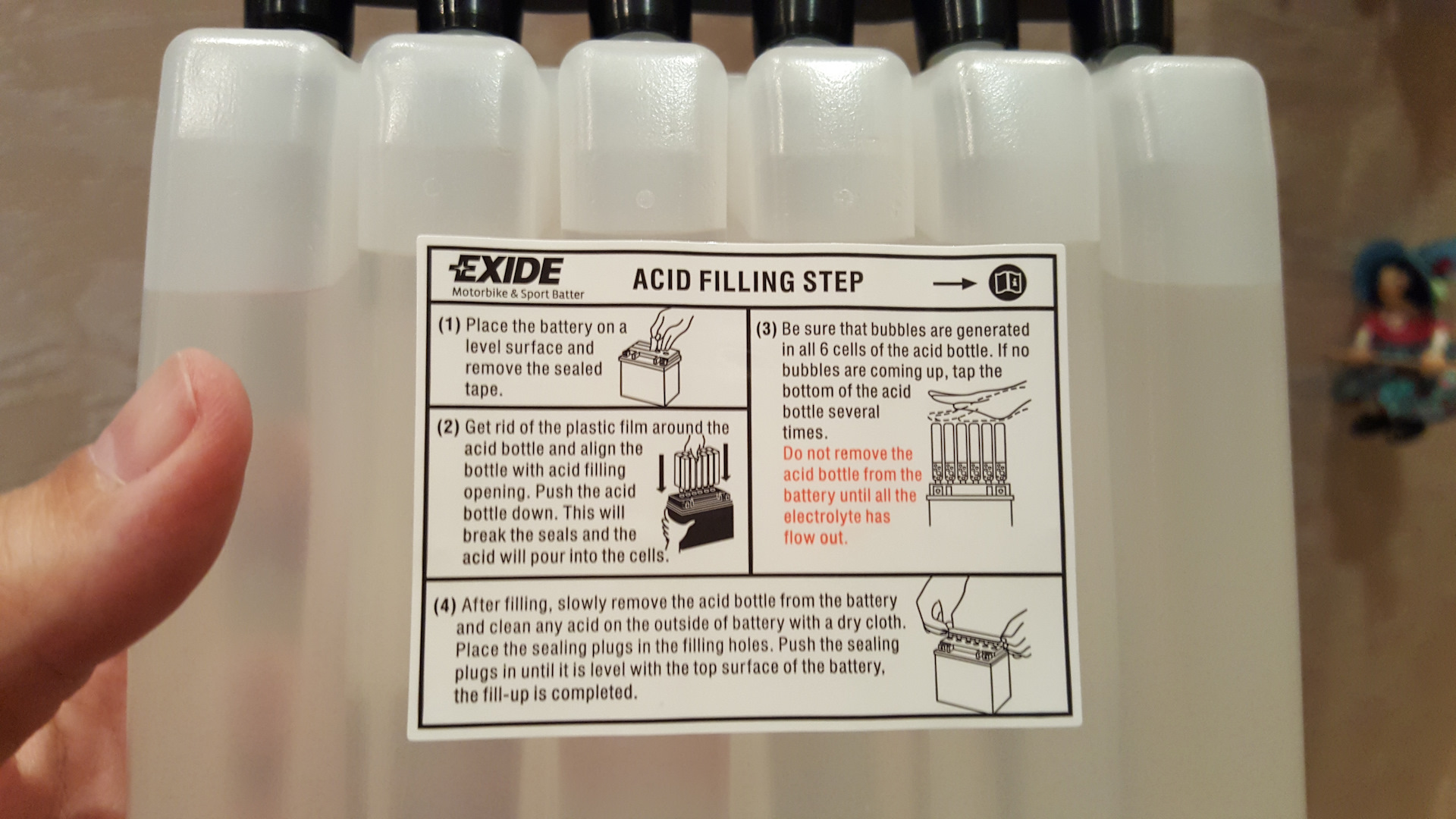 Dob abbreviation. Filling steps. Filling steps.