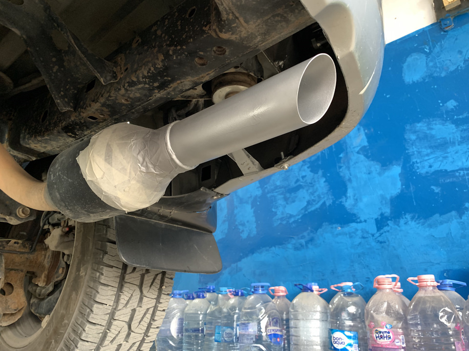 Можно ли покрасить глушитель Серебрянкой?