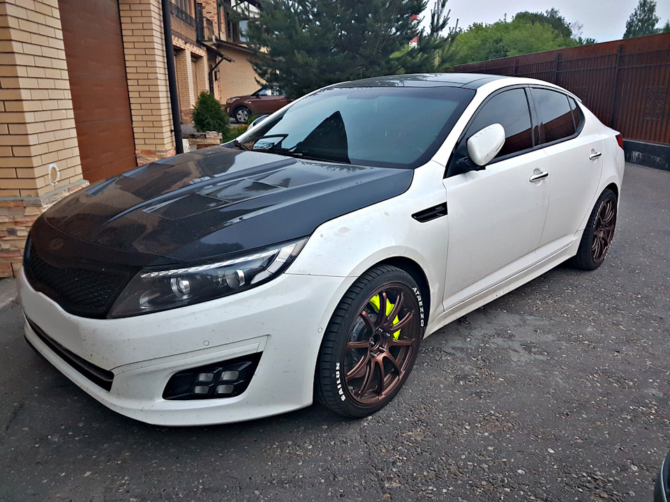 Установка тормозов — KIA Optima (3G), 2 л, 2013 года | тюнинг | DRIVE2