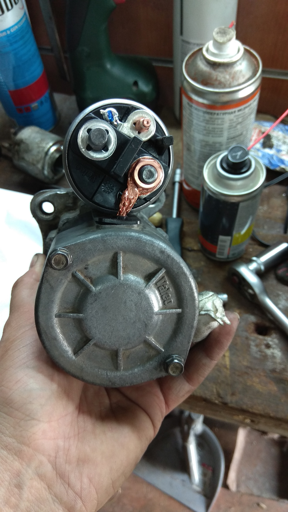 Перебрал стартер Valeo TS10E3 — Renault Megane II, 1,6 л, 2006 года ...