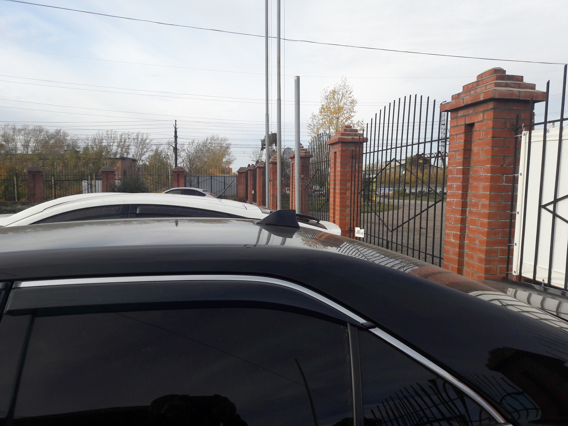 Плавник на крышу — Toyota Camry (XV50), 2,5 л, 2013 года | стайлинг ...