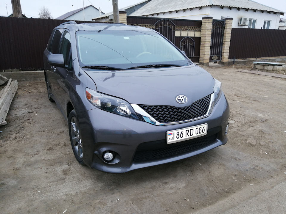 Шины на зиму — Toyota Sienna (3G), 3,5 л, 2011 года | шины | DRIVE2