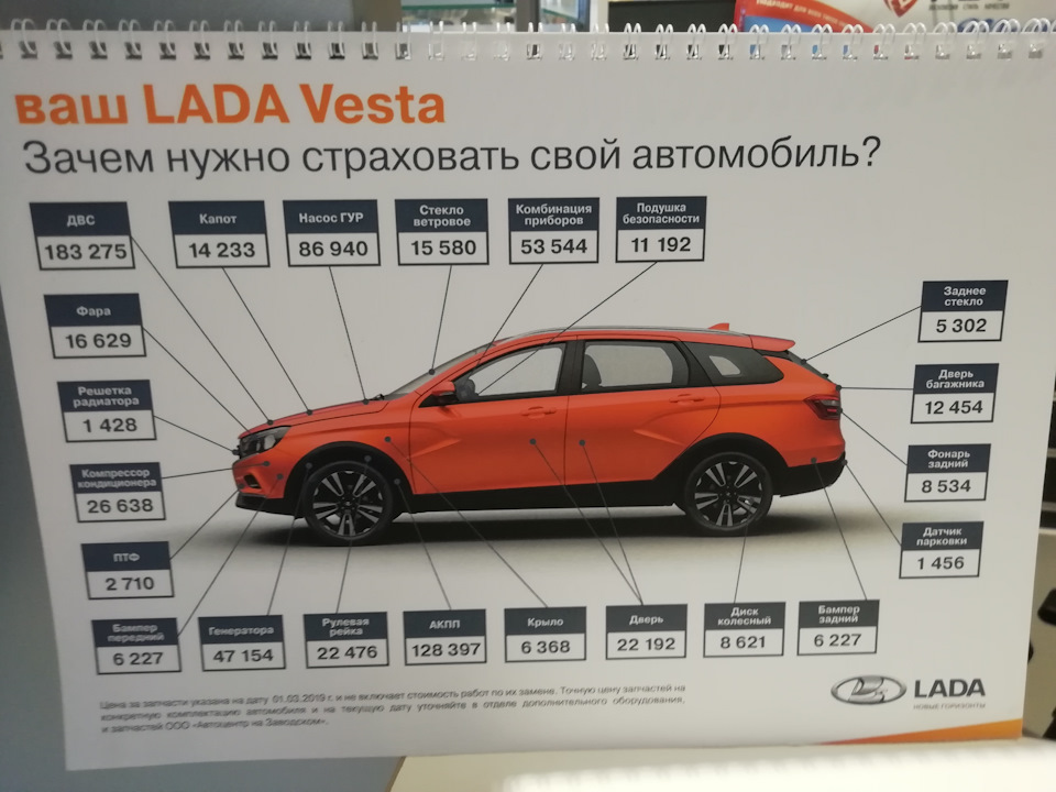 Gfl 120 lada vesta и gfl 130 lada vesta отличия