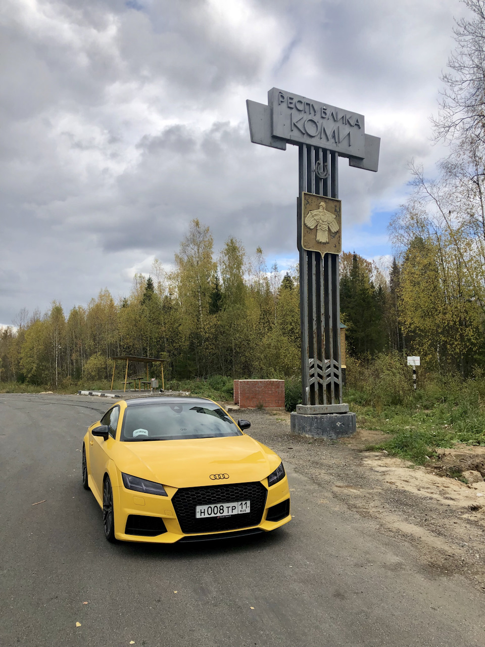 Ухта-Москва-Ухта, новая приборка и установка кнопок от R8/TTRS — Audi TT  (3G), 2 л, 2016 года | путешествие | DRIVE2