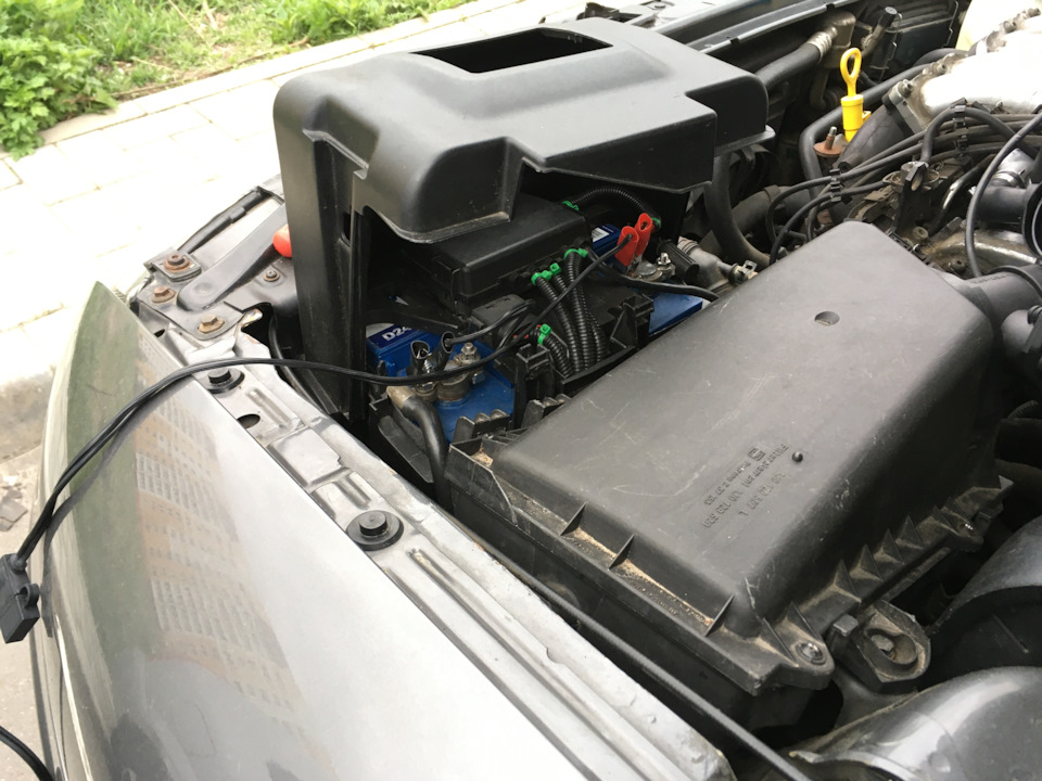 28. Компрессор кондиционера — BMW 5 series (E39), 2,2 л, 2002 года ...