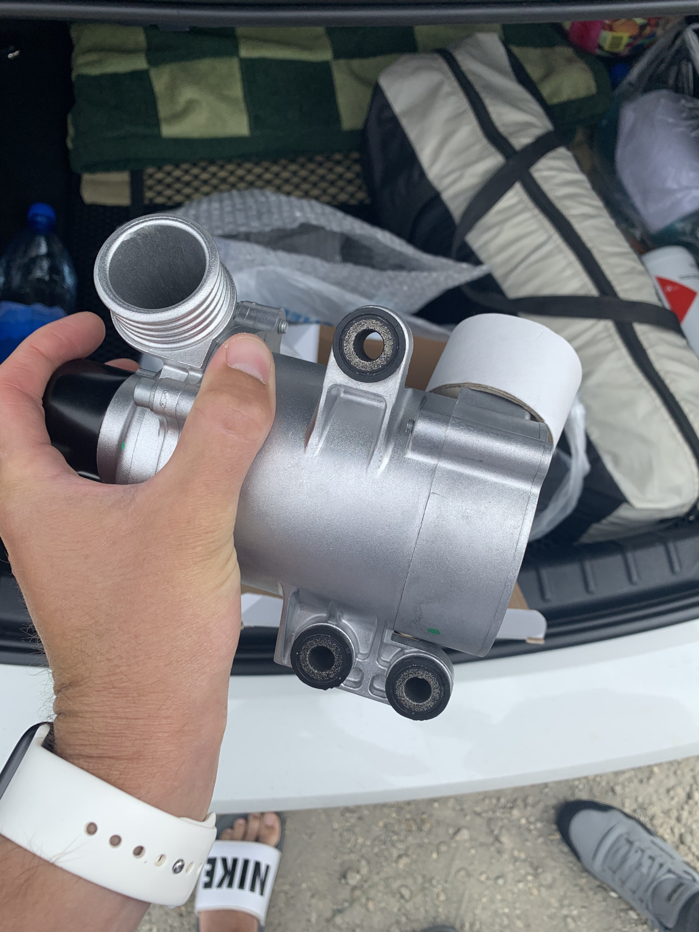 Замена помпы — BMW 3 series (F30), 2 л, 2013 года | визит на сервис ...