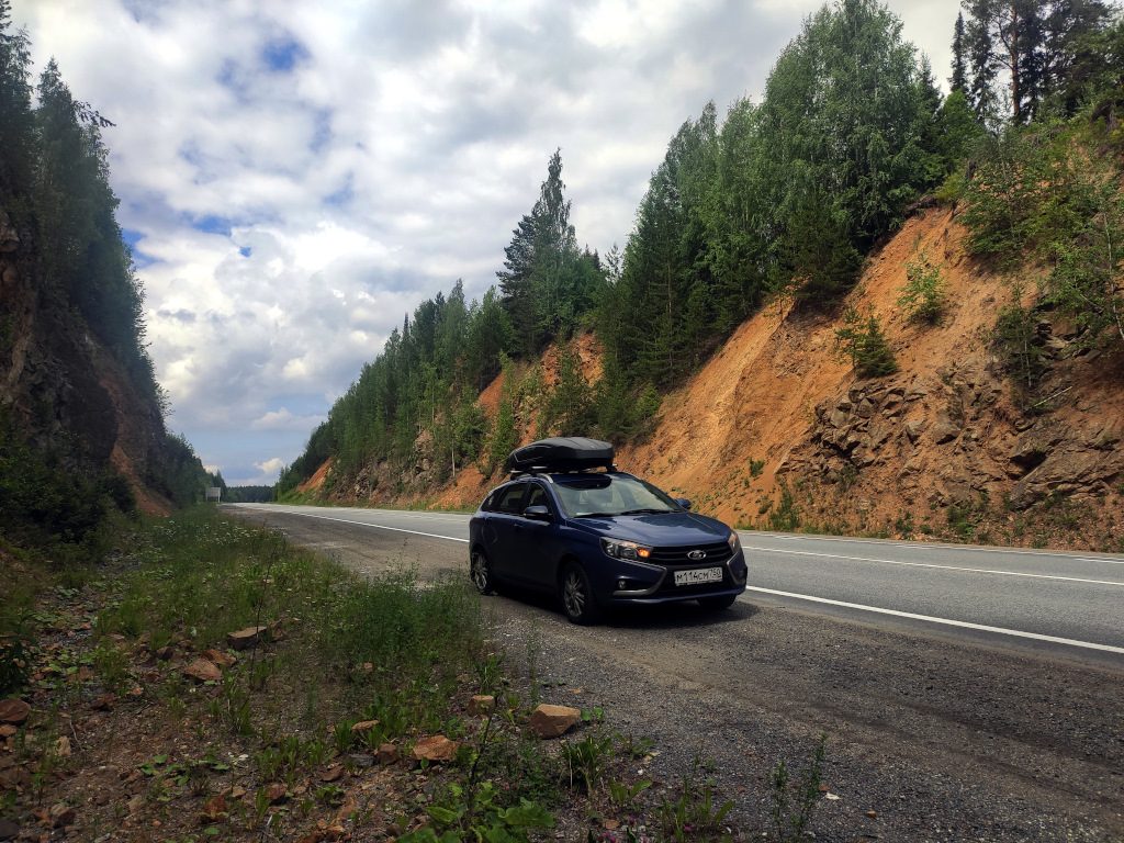 Владивосток туда и обратно (Коломна — Чебоксары — Пермь — Тюмень) — Lada  Vesta SW, 1,6 л, 2018 года | путешествие | DRIVE2