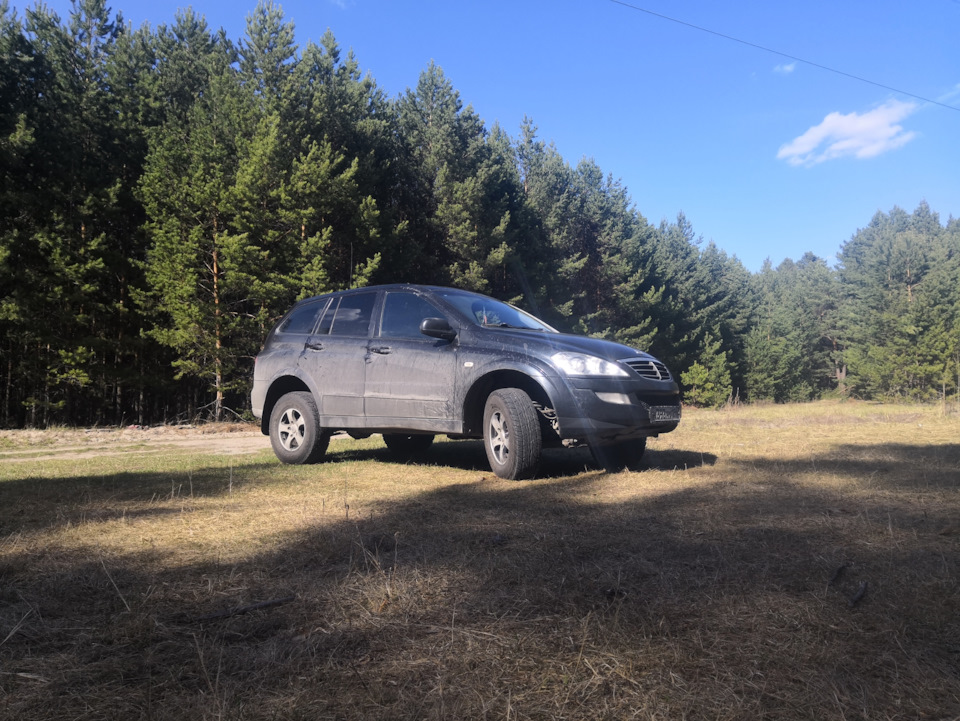 Матрас в багажник — SsangYong Kyron, 2 л, 2008 года | путешествие | DRIVE2