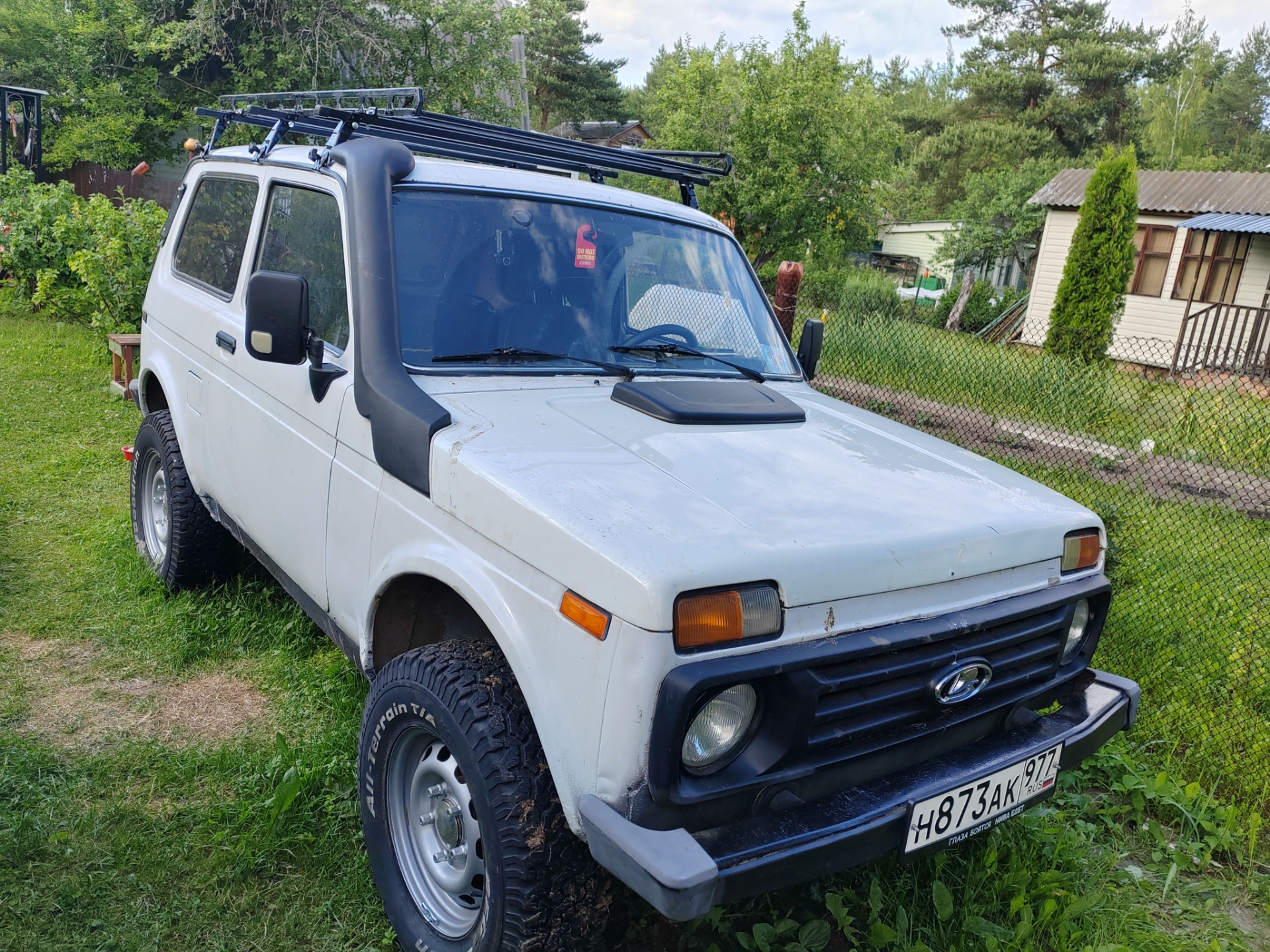 Багажник, без него в ниве никак((( — Lada 4x4 3D, 1,7 л, 2009 года ...