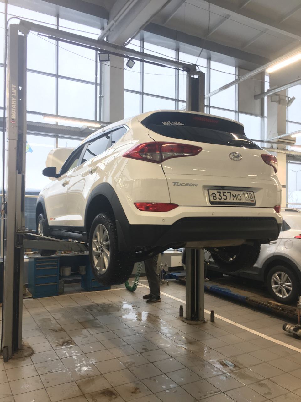 Photo from the logbook Hyundai Tucson (TL)