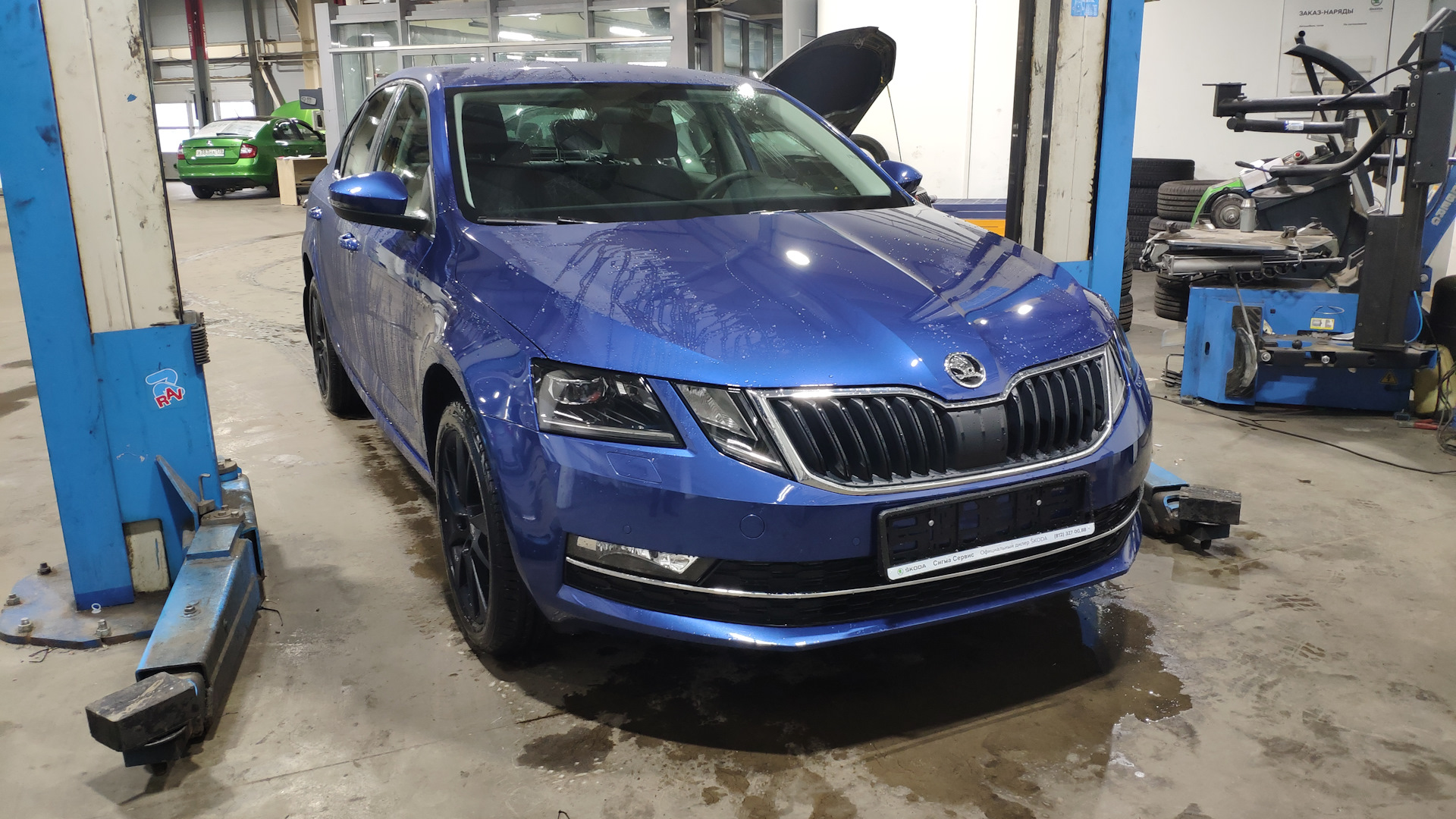 Skoda Octavia A7 Mk3 1.4 бензиновый 2019 | Синяя ночь на DRIVE2