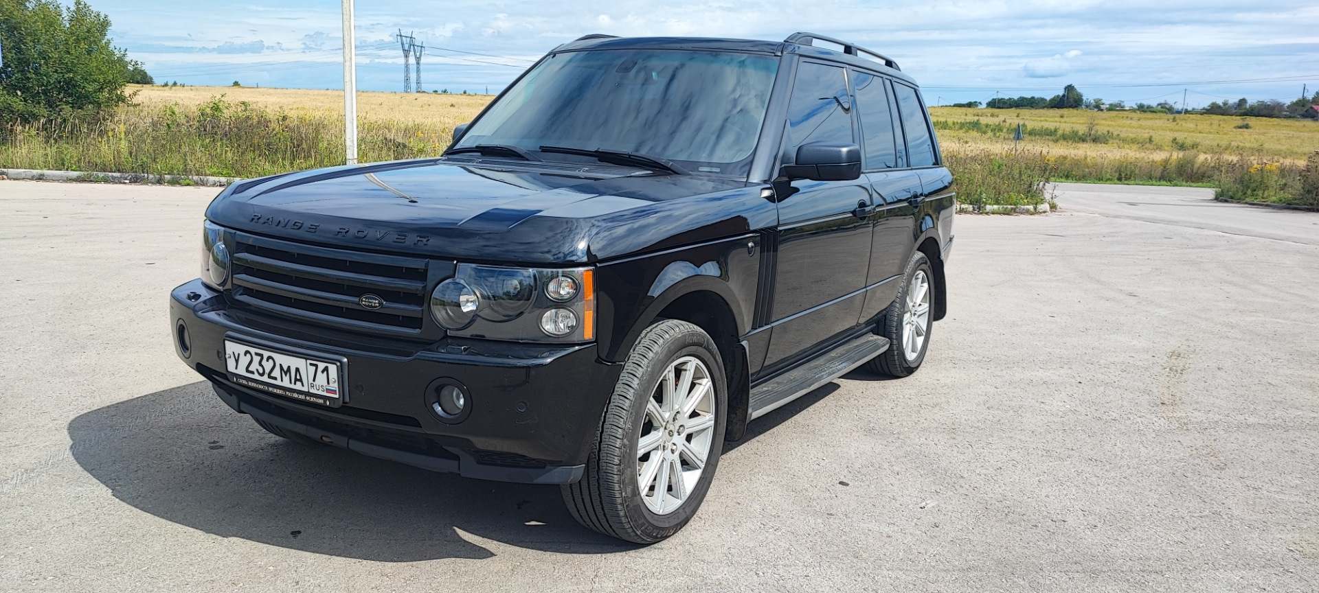 ТОНИРОВКА — Land Rover Range Rover (3G), 4,2 л, 2007 года | стайлинг |  DRIVE2