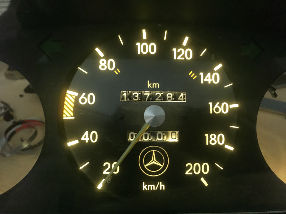 Приборная панель. Первая проба — Mercedes-Benz W123, 2 л, 1985 года ...