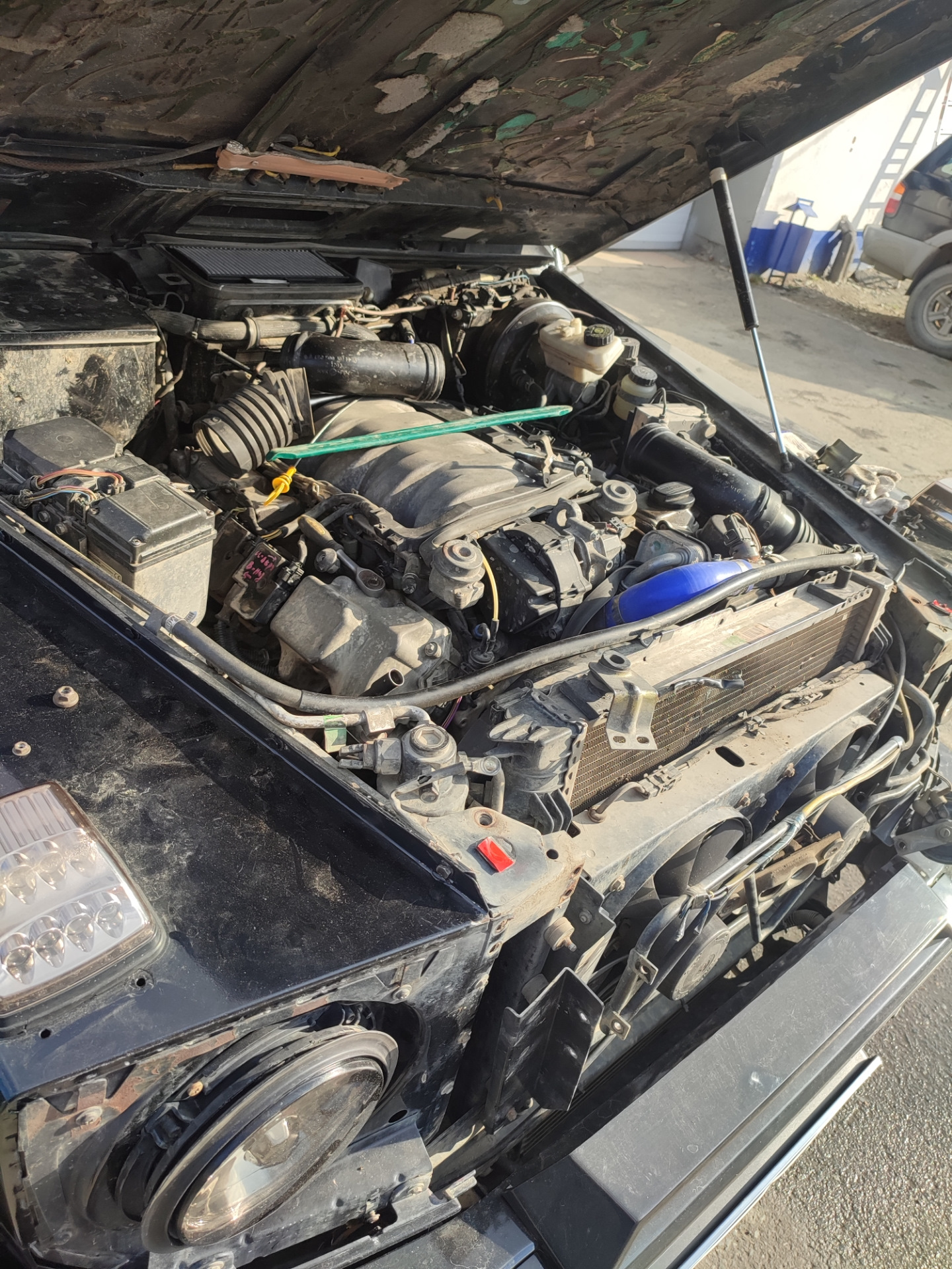 Сгорела обмотка генератора — Mercedes-Benz G-Class (W463), 5,5 л, 2000 ...