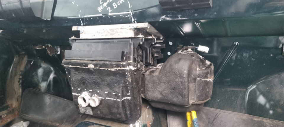 Мотор в салоне — ИЖ 2717