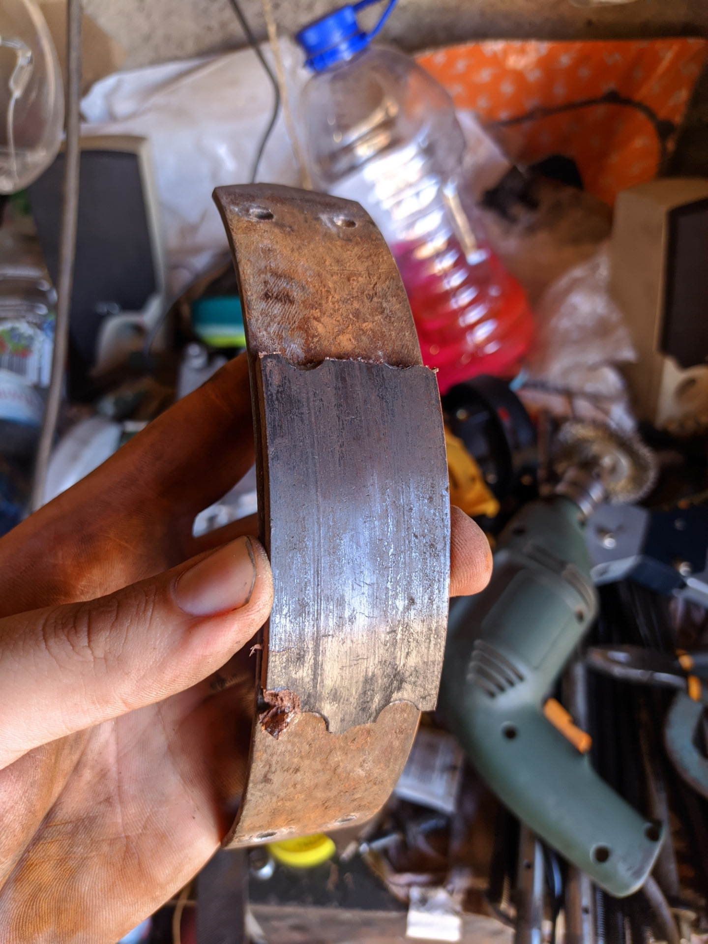 Накладки задних тормозных колодок ВАЗ 2108 на ЗАЗ 968М. Мой опыт. — ЗАЗ ...