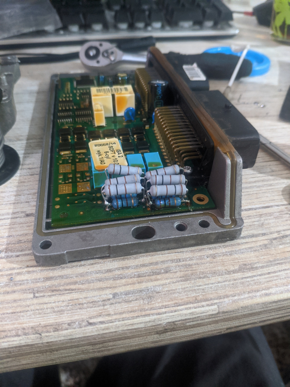 ГБО доп сопротивление — Mitsubishi Pajero (2G), 3 л, 1993 года | своими ...