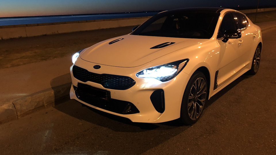 Компенсация от ДЦ за дефект краски на бампере и крыле. — KIA Stinger, 2 ...