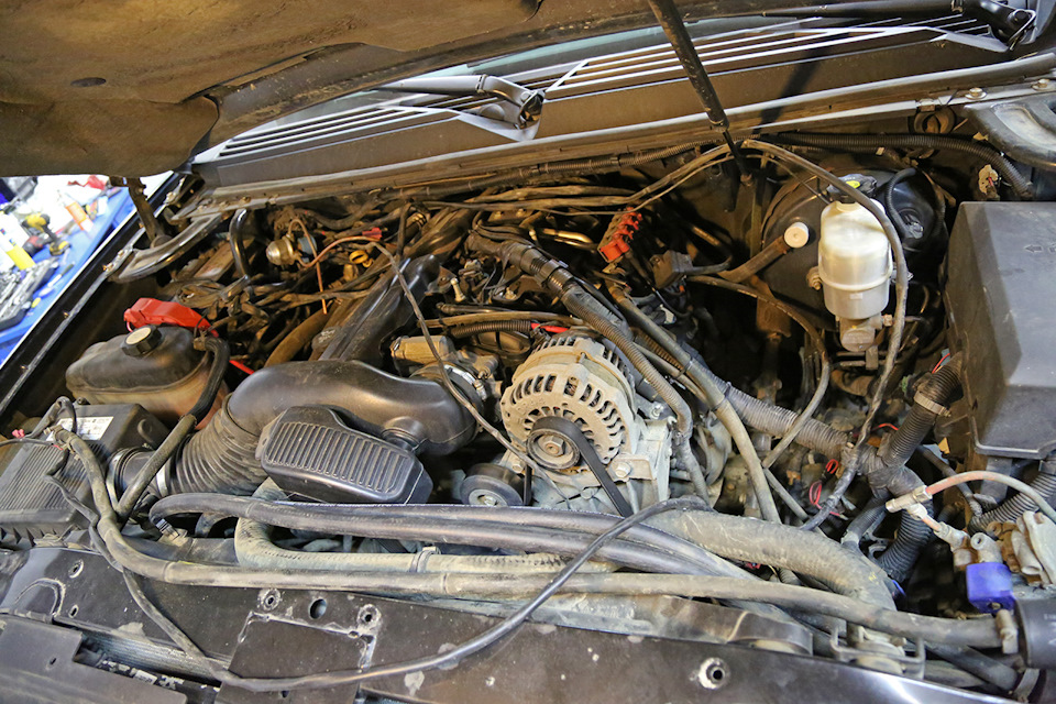 Демонтаж ГБО Шевроле Тахо. Правильное удаление газового обурудования ...