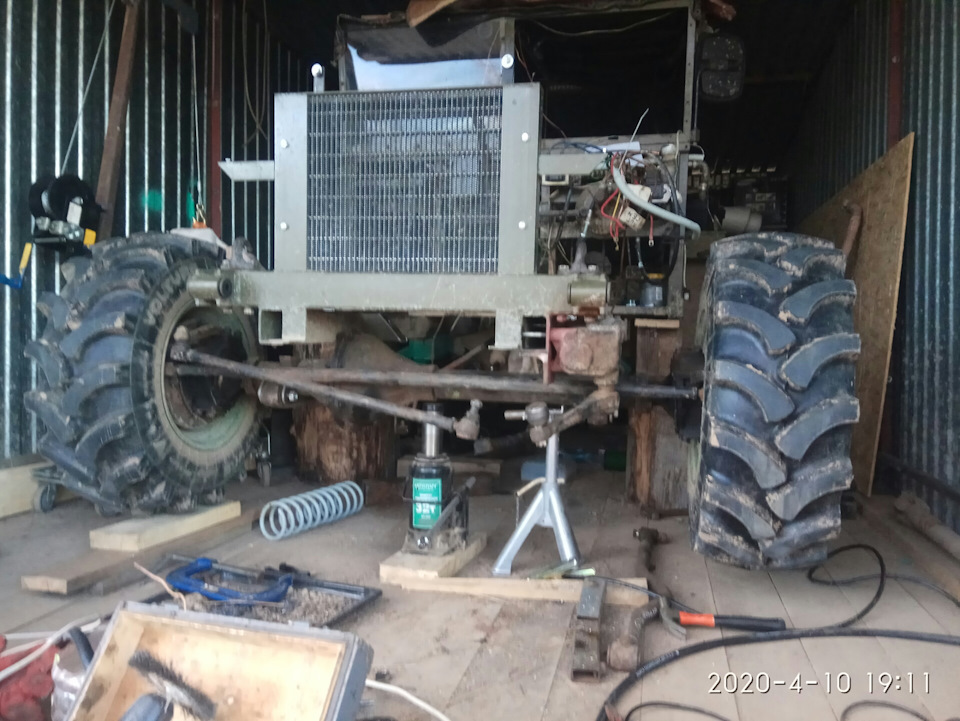 Переделка передней подвески ч3 — Самоходка, 0,7 л, 2004 года | своими ...