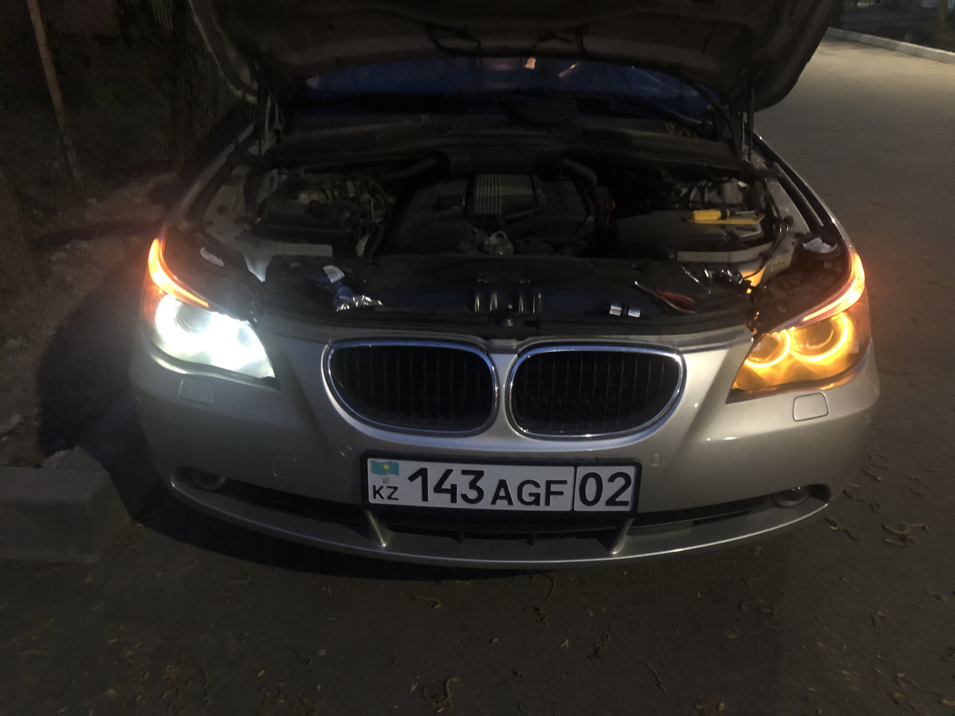 BMW g30 ангельские глазки